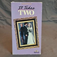 IT TAKES TWO Original 1988 VHS Tape Rare OOP Copy George Newbern Leslie Hope 
