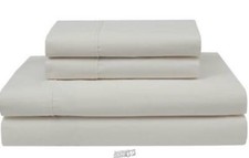 420-Thread Count Wrinkle-Free Sheet Set Ivory Full