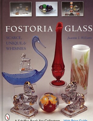 Fostoria Glass - Scarce Unique Whimsies / In-Depth Illustrated Book + Values
