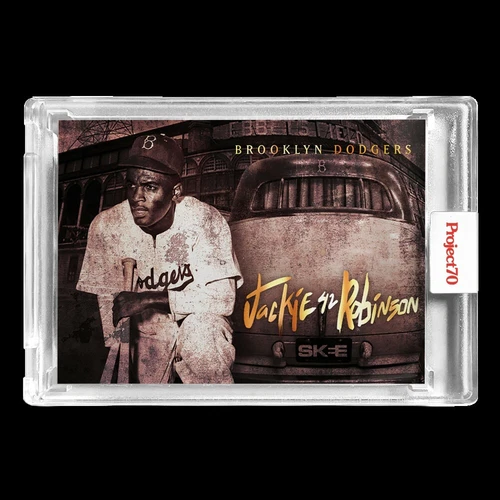 2021 Project 70 #850 1956 Jackie Robinson by DJ Skee Dodgers (PR=1,345)