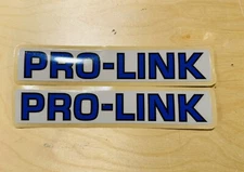 HONDA XR CR SWINGARM BLUE PRO-LINK PROLINK DECALS GRAPHICS VINTAGE MOTOCROSS