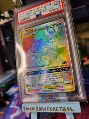 PSA 9 Mint - Solgaleo & Lunala GX 254/236 Pokémon Cosmic Eclipse