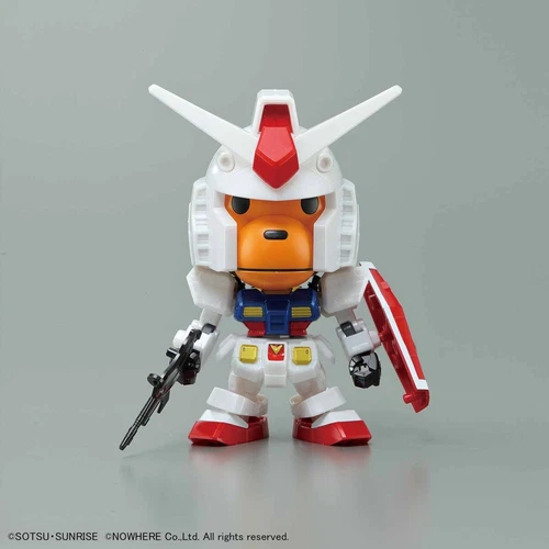 SD Gundam Baby Milo & RX-78-2 SD EX-STANDARD]A BATHING APE model kit gunpla - Picture 13 of 15