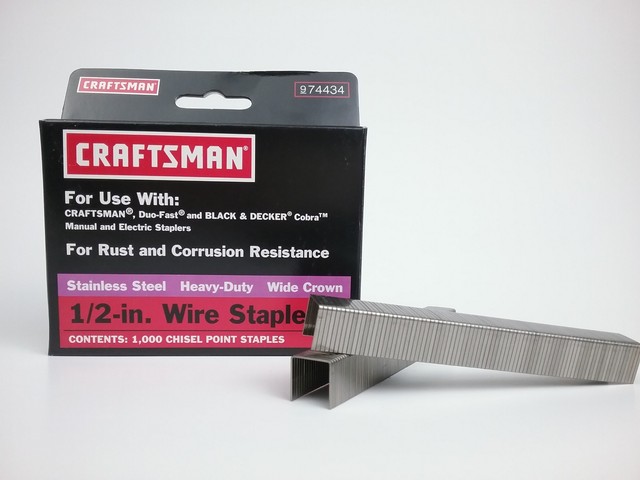 1 2 wide crown staples