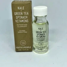 YOUTH TO THE PEOPLE: SUPERFOOD CLEANSER 0.5 FLOZ.  VEGAN. TRAVEL ORG$13 SALE$10