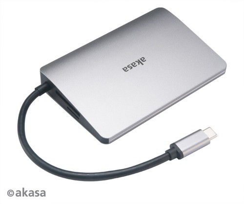 Akasa AK-CBCA16-18BK USB 3.1 Type-C 9 in 1 Dock - Picture 2 of 4