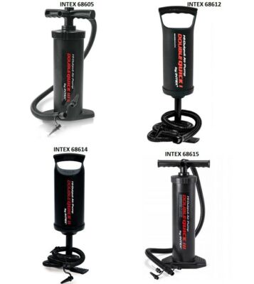 Intex Hand Pumpe - Luftpumpe Doppelhubpumpe Standpumpe Handpumpe für Pool
