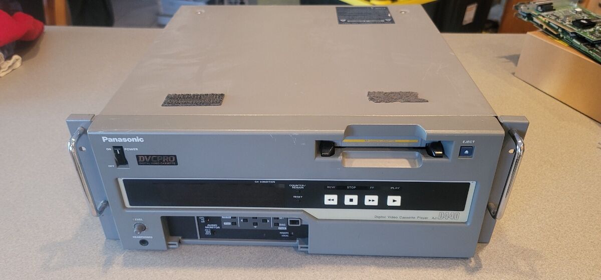 Vhs Recorder Dvc Pro Panasonic Dvc Cassette Player Panasonic AJ