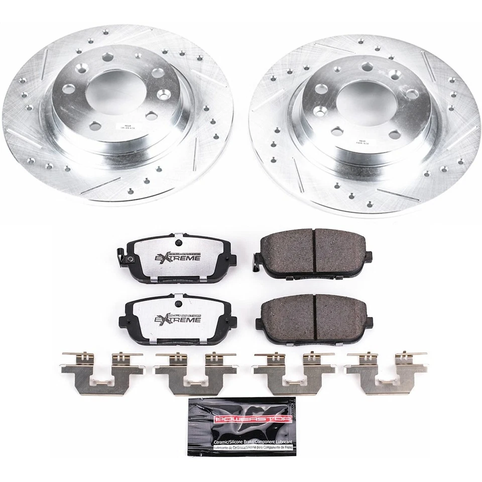 K2451-26 Powerstop Brake Disc and Pad Kits 2-Wheel Set Rear for Mazda MX-5 Miata - Image 3 of 3