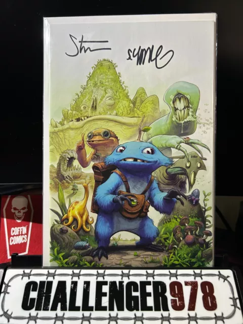 TWIG #1 DOUBLE SIGNED Skottie Young Kyle Strahm 1:10 VIRGIN w/ COA