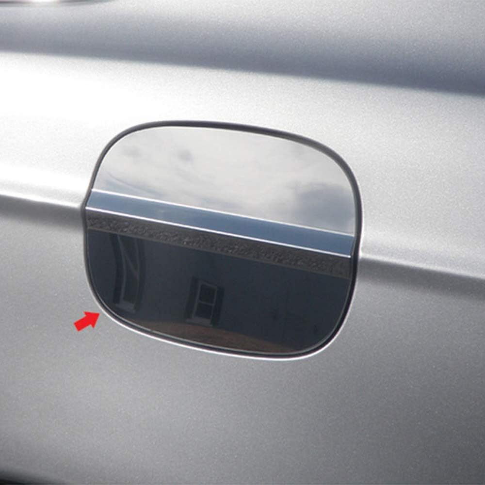 Luxury FX Chrome Fuel Gas Door Cover (w/Crease) fit for 20132020 Ford