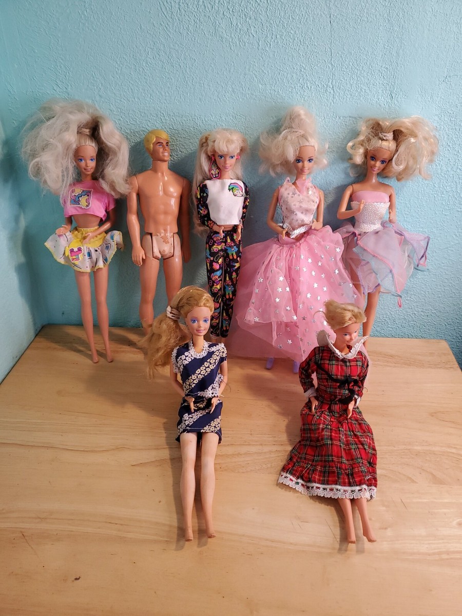 Holiday Barbie Collectible Dolls Best Way To Sell Barbies Lot Of
