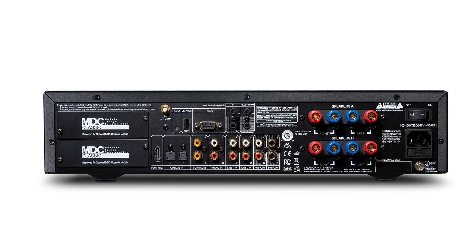 Thumbnail - Nad C 389 Digitaler Hybriddigital Dac Vollverstärker