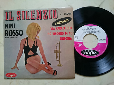 NINI ROSSO Il Silenzio + 3FRENCH EP*BARBARELLA EROTIC COVER | eBay