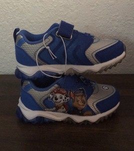 paw patrol flashing trainers