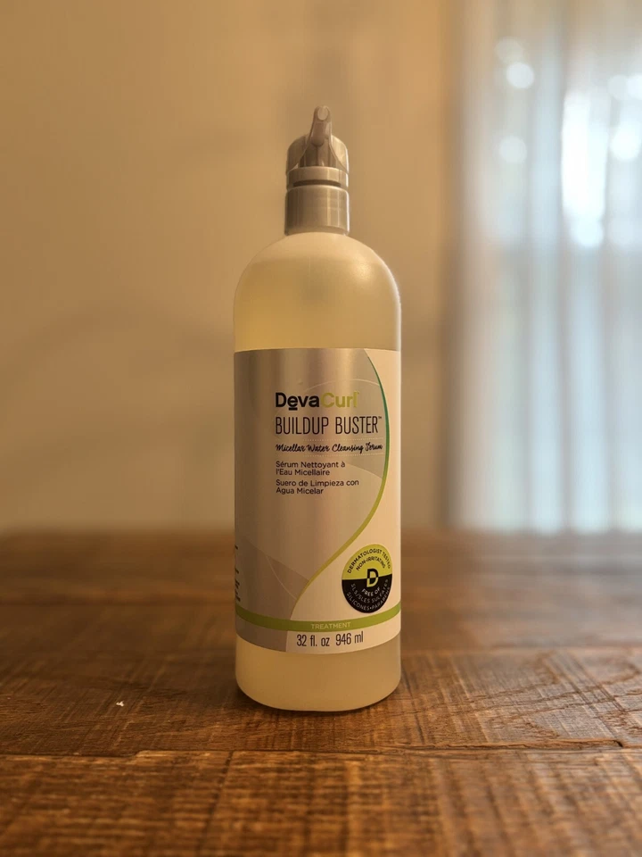 DevaCurl Buildup Buster Micellar Water Cleansing Serum 32 oz *FAST SHIPPING* - Image 3 of 3