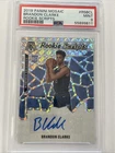 Brandon Clarke 2019 Mosaic Rookie Scripts Prizm Autograph Holo Silver RC PSA 9