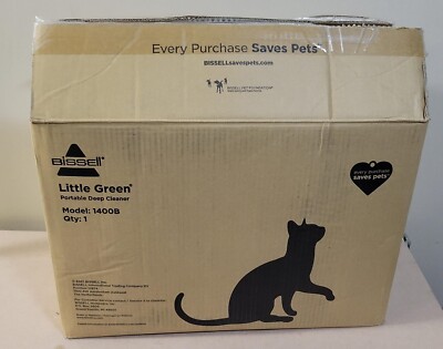 BISSELL Little Green Multi-Purpose Portable Carpet &Upholstery Cleaner 1400B
