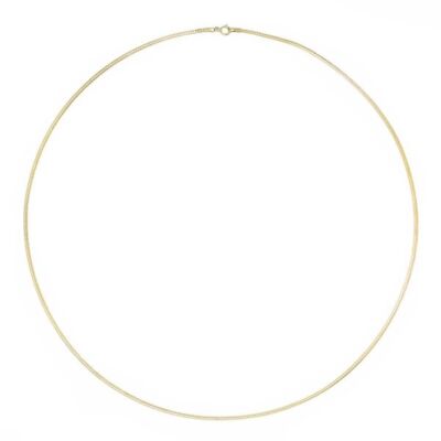 Choker Gold Thread in 18 Carat Gold for Women