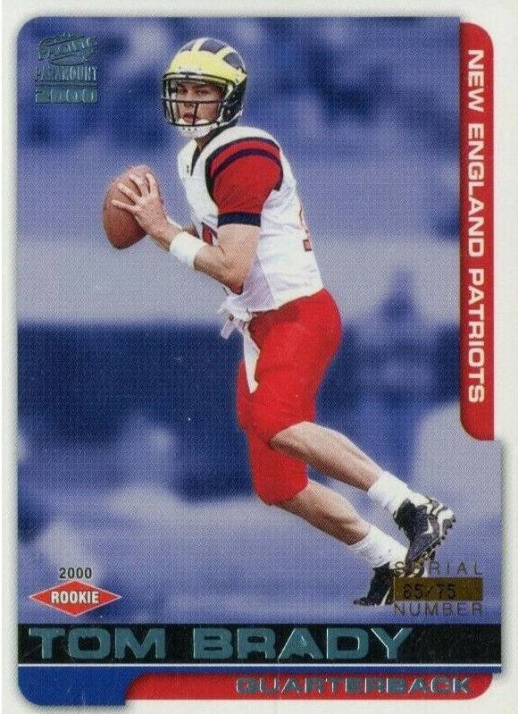 2000 Pacific Paramount Tom Brady #138 for sale | eBay