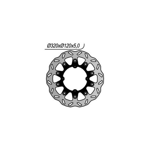 Disque De Frein Avant TRW Lucas MST 320 EC NEUF - Pour Husqvarna WRE 125 (2002-2010)
