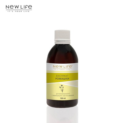 Chamomiles Vegetable Extract, 100 ml New Life  ECO 100% Organic Natural Ukrainia