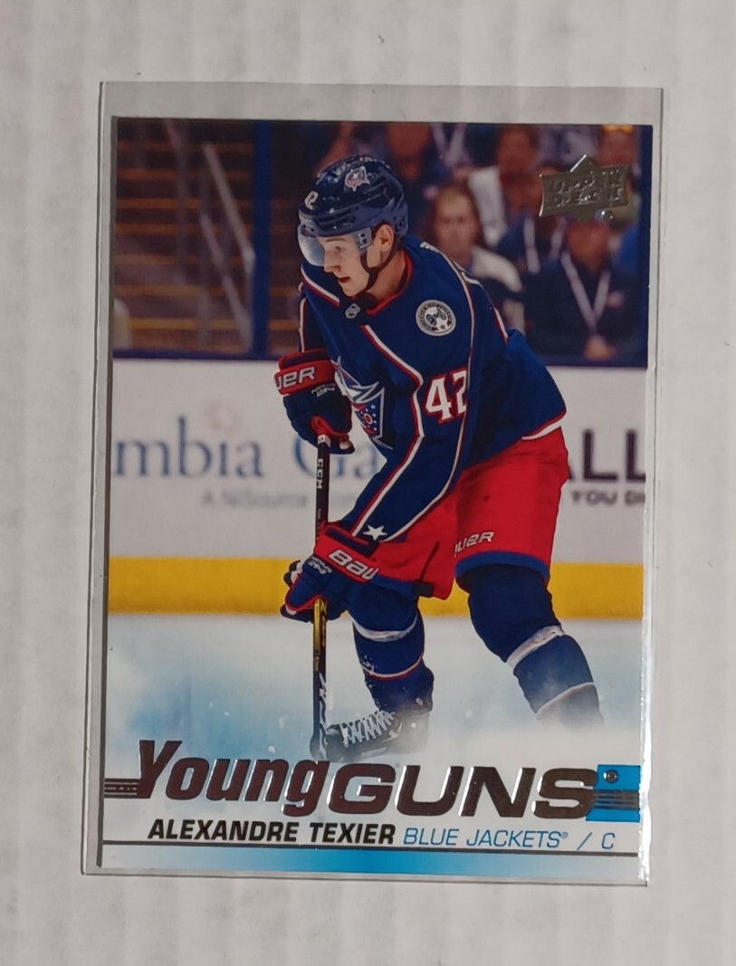 2019-20 Upper Deck Series 1 Alexandre Texier Young Guns Rookie RC #225 Hockey 