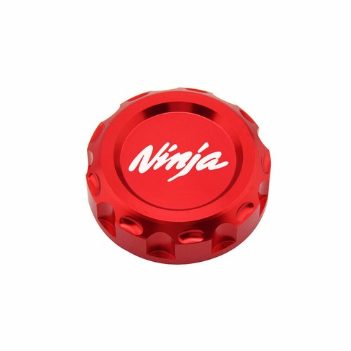 Tapa de depósito de líquido de aceite de freno delantero 3D CNC para Kawasaki ZX14R ZX-6R ZX-10R NINJA - Imagen 10 de 15
