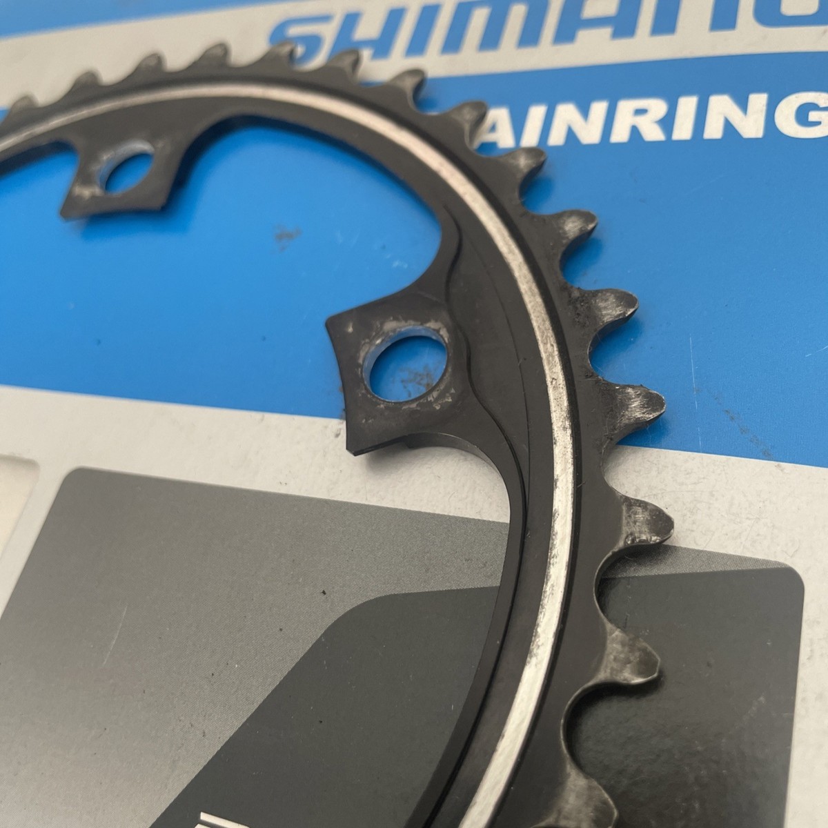 パーツ SHIMANO DURA-ACE FC-9000 53-39t Shimano Dura-Ace 39T Chainring, FC-9000 11-Speed for 53/39 39-MD