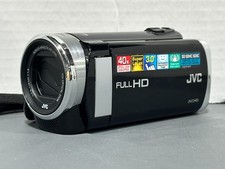 JVC Everio GZ-E200BU AVCHD 40x Optical Zoom Black Compact Digital Camcorder