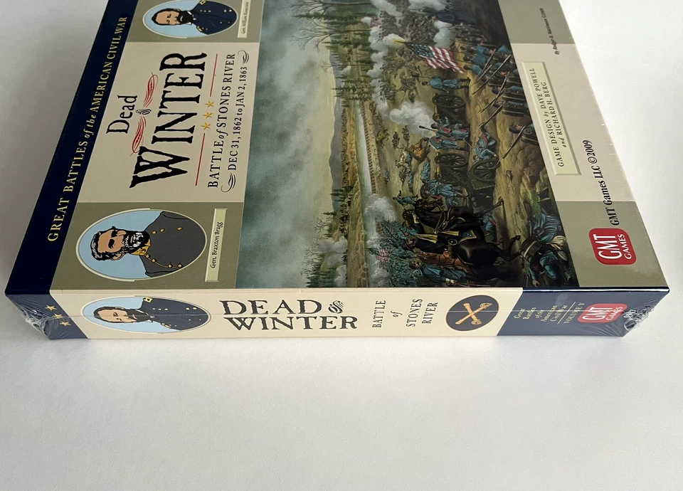 DEAD of WINTER-Battle of Stones River. GMT 2009 (2nd Ed). New- Sealed - Image 3 of 4