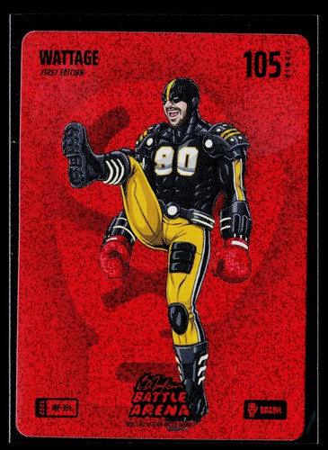 2026 Bo Jackson Battle Arena 351 Wattage TJ Watt RED ICON BRAWL BATTLEFOIL