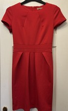 Acevog Red Vintage Inspired Dress - Size S