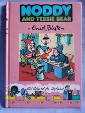 VINTAGE - NODDY and TESSIE BEAR - ENID BLYTON - BOOK 12 - NICE COPY