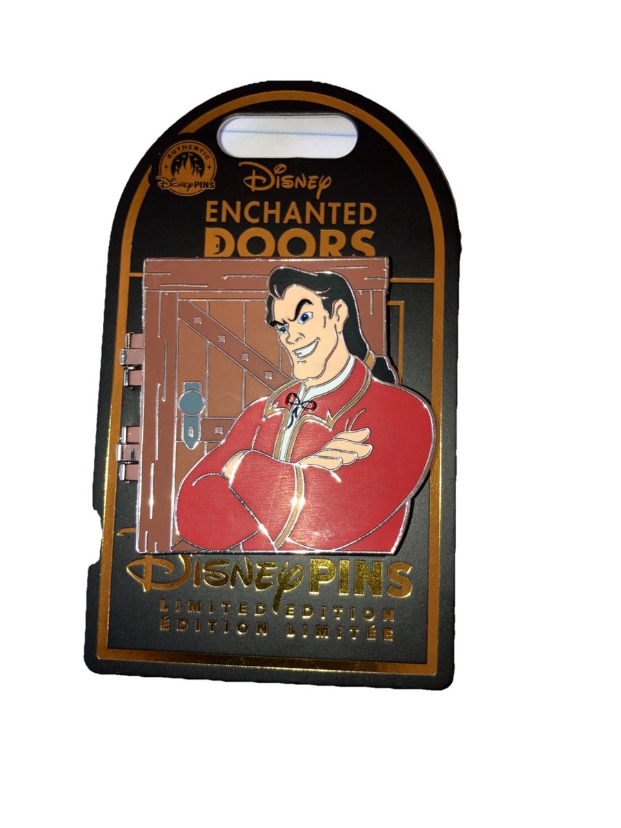 New Disney Parks Limited Edition Gaston Enchanted Doors Beauty And