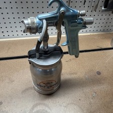 Binks bbr hvlp paint spray gun sprayer w/ 95-p nozzle and binks drip proof 2