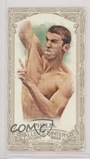 2012 Topps Allen & Ginter's Retail Mini Gold Border Michael Phelps #129 0jk5