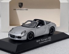 Porsche 911 (991) Targa 4S Mayfair GB Edition 2015 Silver 1:43 Spark WAX02020007