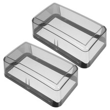 2 PCS Weatherproof Plug Cover Adhesive Receptacle Protector Gang Outlet Panel