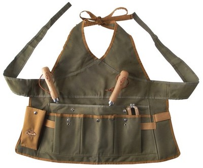 Esschert Design Unisex Adult Gardening Apron Olive Green One Size Fits All