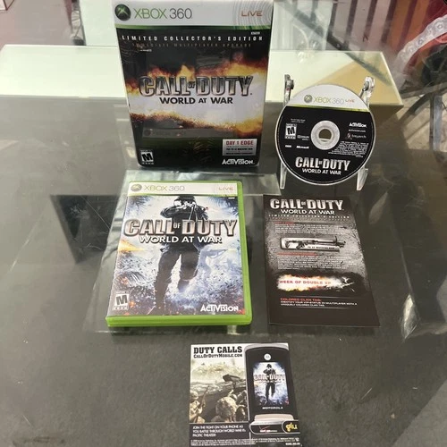 Call of Duty: World at War Limited Collector's Edition Xbox 360