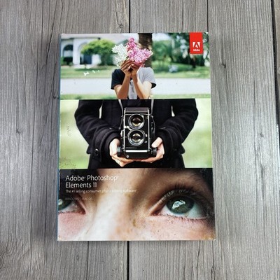 Adobe Photoshop Elements 11 for PC, Mac - Preowned With Serial Number Genuine
