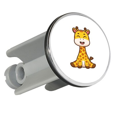 Waschbeckenstöpsel Giraffe Comic Geschenkidee Giraffe Geschenk Präsent Mitbrings