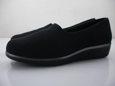 Women's 8 M SAS Bliss Black Stretch Shoes Loafer Slip-On Tripad Comfort USA Made
