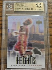 Lebron James 03 Upper Deck City Heights Rookie card #nno  bgs 9.5