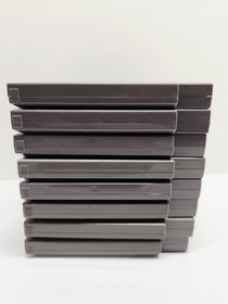 8 Black Label NES Games Lot Hogans Alley Kung Fu Excitebike Volleyball Tested 