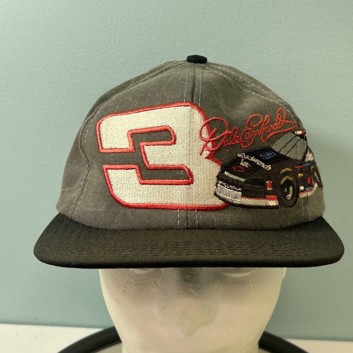 NASCAR Dale Earnhardt Hat Vintage Snapback Flat Bill Cap #3  display picture 2