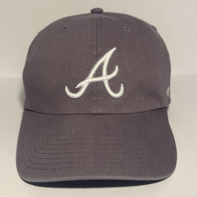 Atlanta Braves  47 Clean Up Womens Hat Galaxy Purple Strapback MLB Baseball Cap
