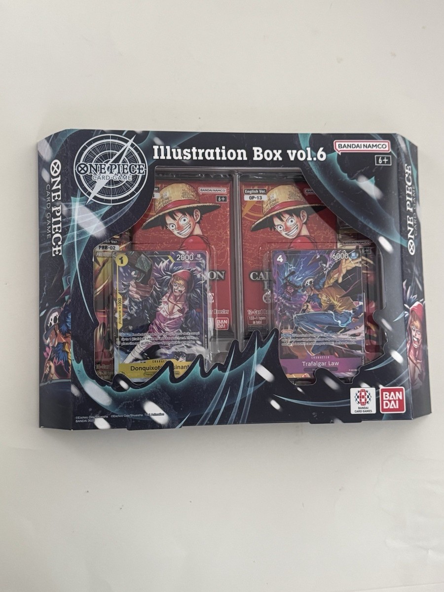 Bandai One Piece Card Game Illustration Box Vol.6 Booster Promo