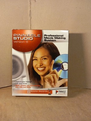 pinnacle studio deluxe version 8 BOXED